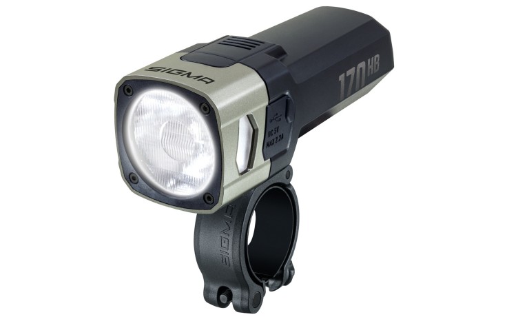 Priekinė lempa Sigma Aura 170 HB Link USB
