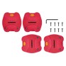Platformos pedalams Look City Grip red