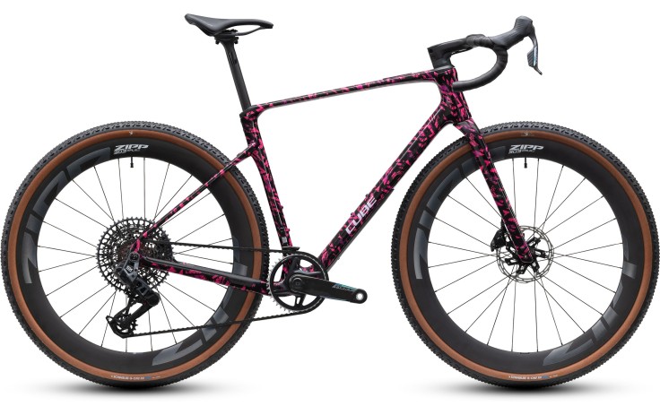 Dviratis Cube Nuroad C:62 SLX pinkaction'n'black 2027