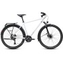 Dviratis Cube Nature Pro FE metallicwhite'n'reflex 2027