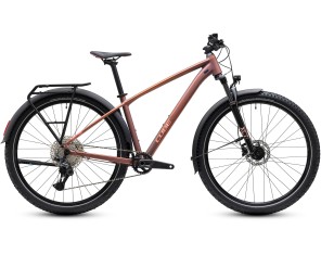 Dviratis Cube Aim SLX FE 27.5 rustyrose'n'peach 2027 Dviratis Cube Aim SLX FE 27.5 rustyrose'n'peach 2027
