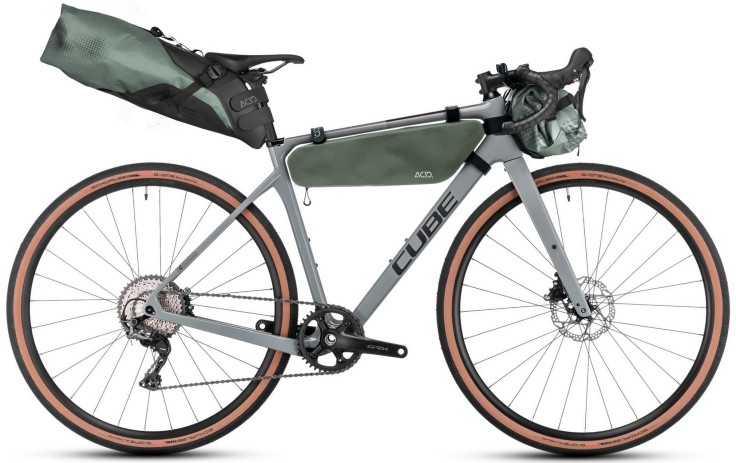Krepšys/dėtuvė ant vairo ACID Pack Pro 15 black'n'green