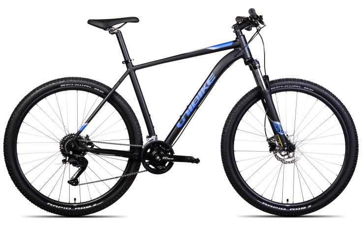 Dviratis Unibike Shadow 29 2024 black-blue
