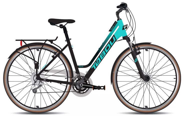Dviratis Tabou Kinetic 1 W black-mint
