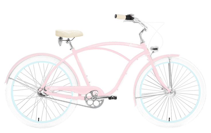 Dviratis Embassy Baby Powder ALU 26 3-speed 2024 pastel pink