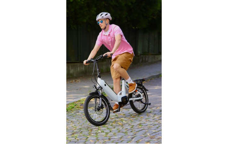 Elektrinis dviratis Ecobike Rhino Cruise White 504Wh