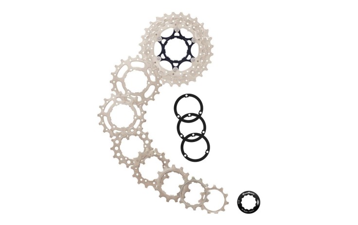 Galinis žvaigždžių blokas SunRace CSRS0 10-speed metallic