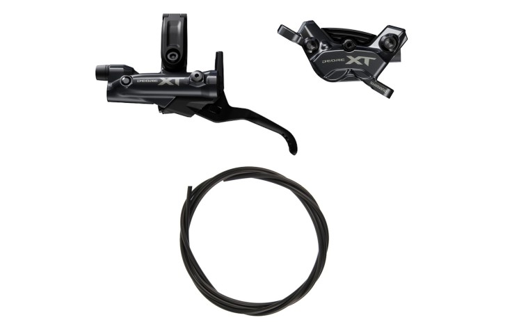 Diskiniai stabdžiai galiniai Shimano Deore XT BL-M8200 (R) / BR-M8220 (R) J-Kit