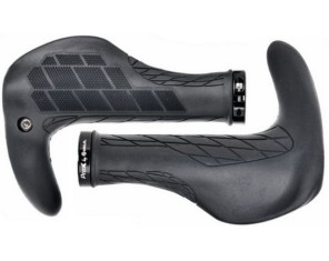 Vairo rankenėlės ProX VLG-1839AD2-L with Bar-Ends 140mm Lock-on black
