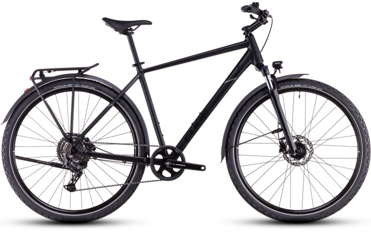 Dviratis Cube Nature ONE Allroad black'n'black 2026