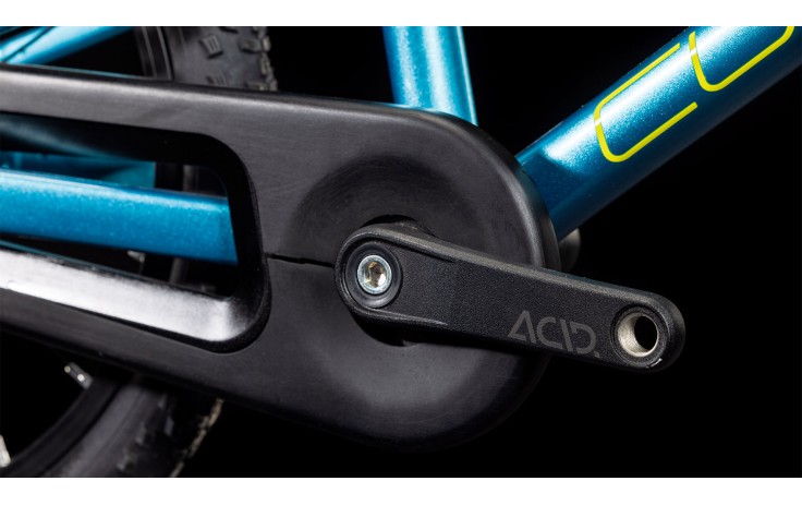 Dviratis Cube Numove 160 blue'n'lime 2025