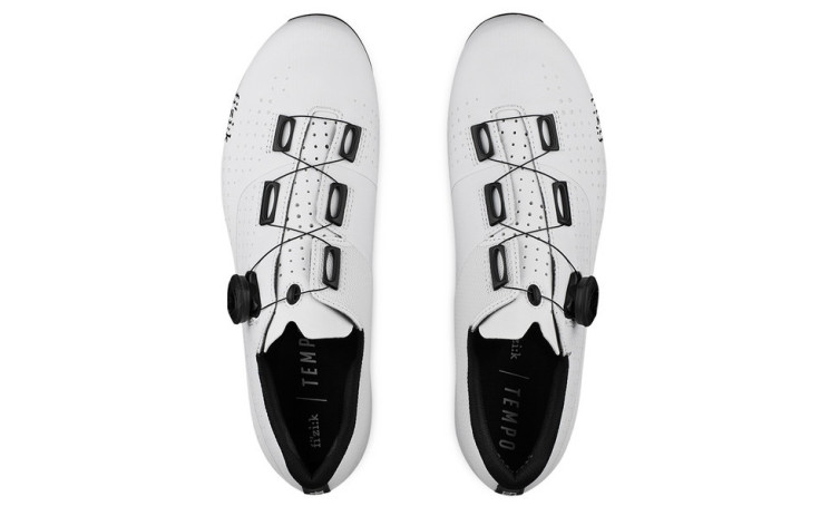 Dviratininko batai FIZIK Tempo Overcurve R4 white-black