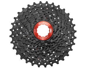 Galinis žvaigždžių blokas SunRace CSRX1 11-speed black