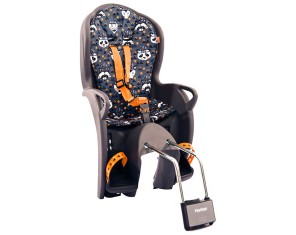 Vaikiška kėdutė Hamax Kiss prie rėmo grey/orange