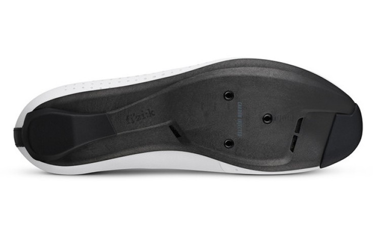 Dviratininko batai FIZIK Tempo Overcurve R4 white-black