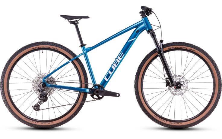 Dviratis Cube Attention Pro 27.5 metallicteal'n'white 2025