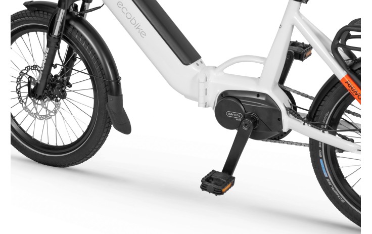 Elektrinis dviratis Ecobike Rhino Cruise White 504Wh