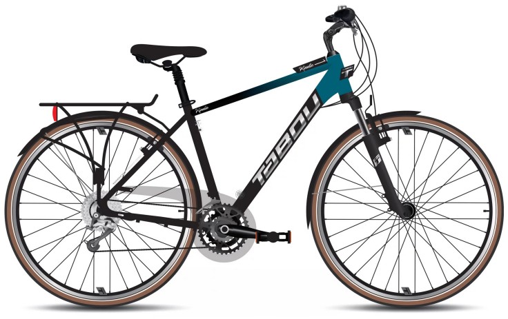 Dviratis Tabou Kinetic 1 black-navy