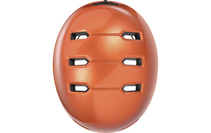 Šalmas Abus Skurb Kid goldfish orange