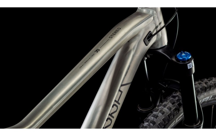 Dviratis Cube Stereo ONE22 Race 29 rawmetal'n'black 2026