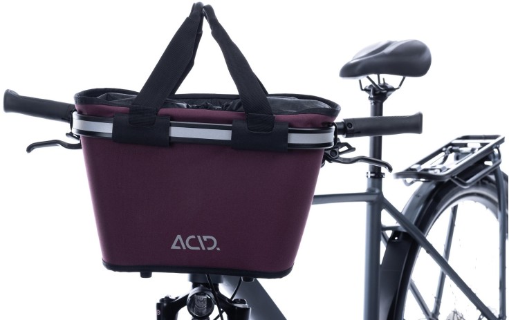 Krepšelis priekiui ACID City 15 FILink red