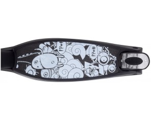 Paspirtukas HyperMotion Alamo black