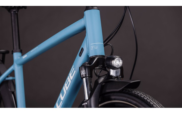Dviratis Cube Touring ONE bluebird'n'grey 2026