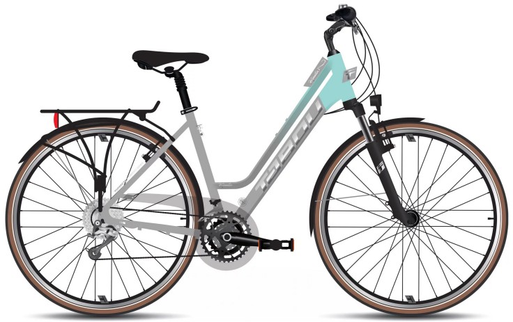 Dviratis Tabou Kinetic 2 W grey-mint