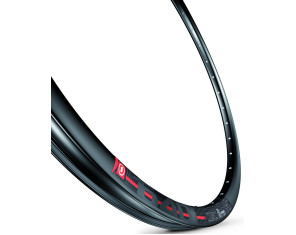 Ratlankis Mach1 640 Disc 28 - 622x21C Black 32H ZigZag with eyelets V6.5