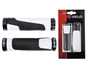 Vairo rankenėlės Velo ProX VLG-776AD3 129mm GEL Lock-on black-white