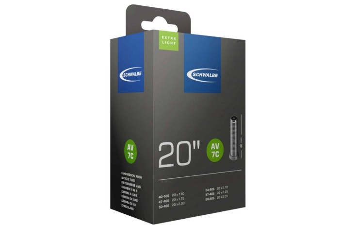 Kamera 20 Schwalbe AV7C ExtraLight (40/60-406)