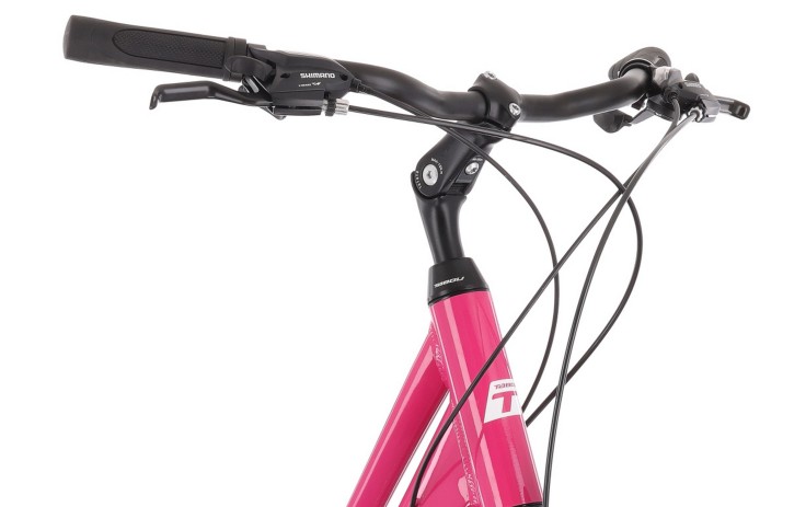 Dviratis Tabou Kinetic 2 W white-fuxia