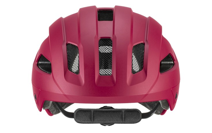 Šalmas Uvex city stride MIPS ruby red matt