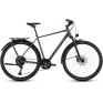 Dviratis Cube Kathmandu EXC metallicgrey'n'chrome 2026