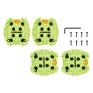 Platformos pedalams Look Trail Grip lime