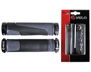 Vairo rankenėlės Velo ProX VLG-776AD3 129mm GEL Lock-on black-grey