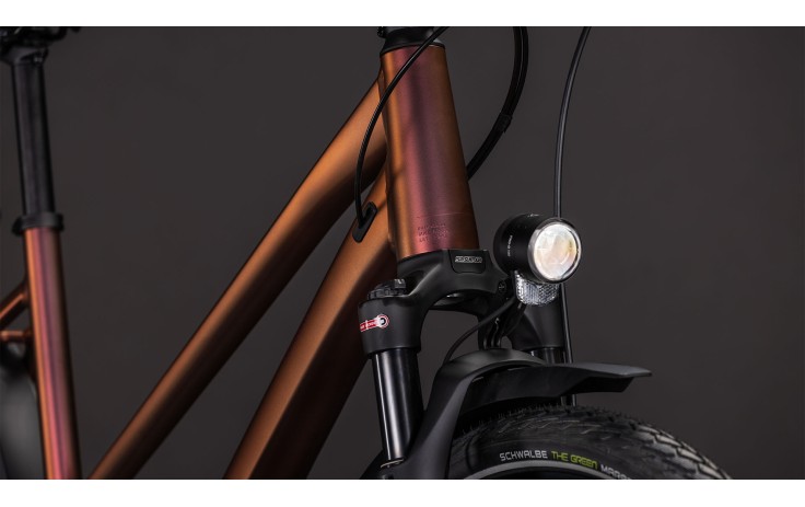 Dviratis Cube Kathmandu Pro Trapeze sunglow'n'prizm 2026