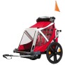 Dviračio priekaba Bellelli B-travel red