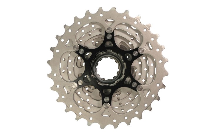 Galinis žvaigždžių blokas SunRace CSRS0 10-speed metallic