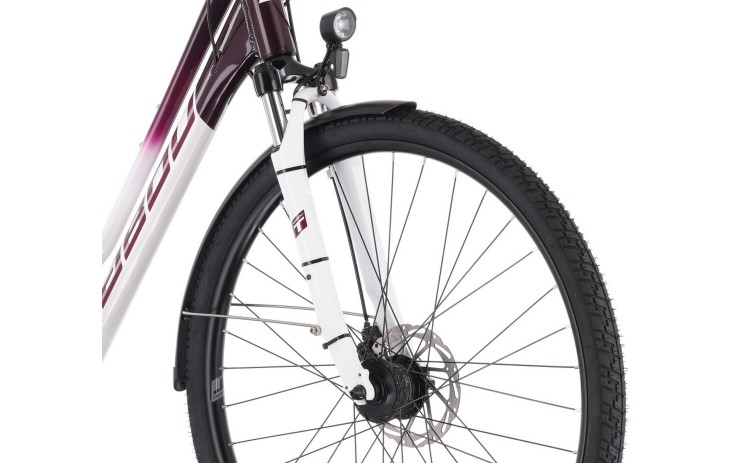 Dviratis Tabou Kinetic 3 W white-burgundy