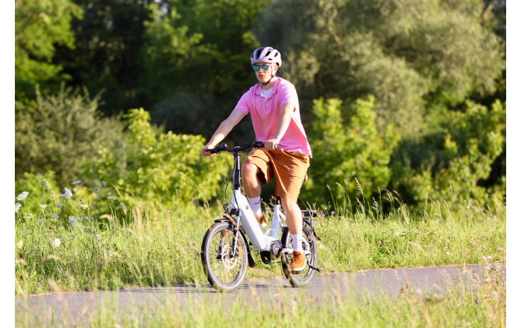 Elektrinis dviratis Ecobike Rhino Cruise White 504Wh