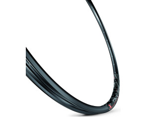 Ratlankis Mach1 630 Disc 28 - 622x21C Black 32H ZigZag with eyelets V9