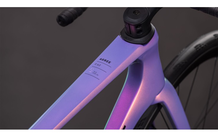 Dviratis Cube Agree C:62 SLX cosmicpurple'n'black 2026
