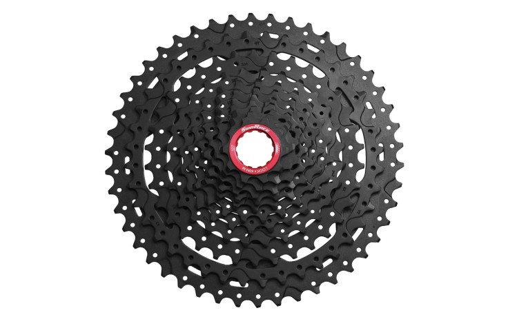 Galinis žvaigždžių blokas SunRace CSMX9X XD-Driver 11-speed black