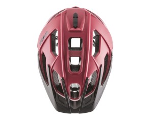 Šalmas Uvex Quatro cc dark red-black mat