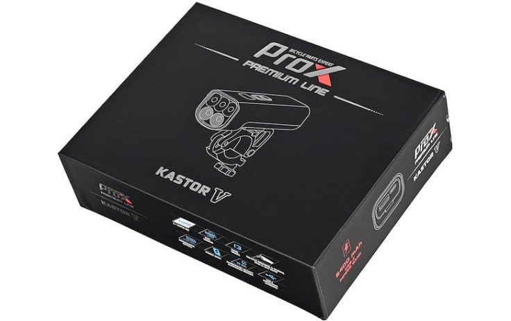 Priekinė lempa ProX Kastor-V 2400Lm PowerBank USB