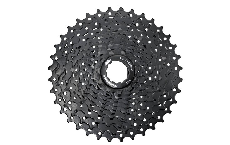 Galinis žvaigždžių blokas SunRace CSMS8 11-speed black