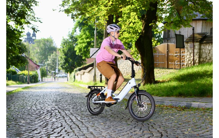 Elektrinis dviratis Ecobike Rhino Cruise White 504Wh