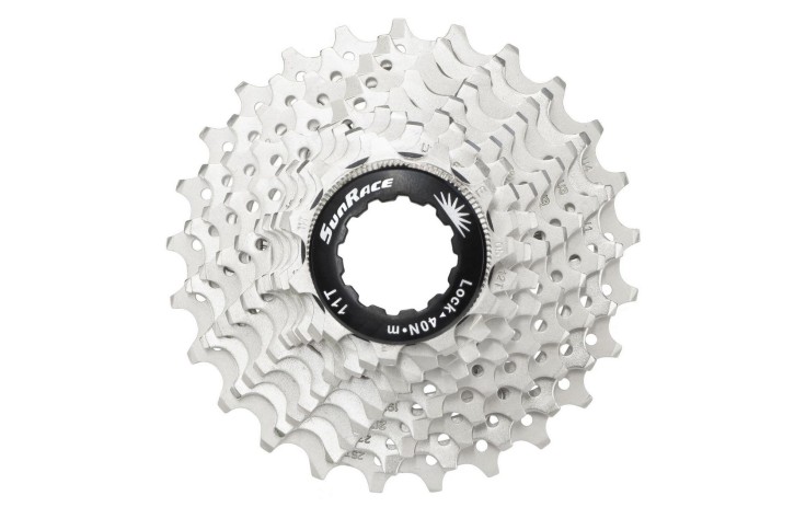 Galinis žvaigždžių blokas SunRace CSRS0 10-speed metallic