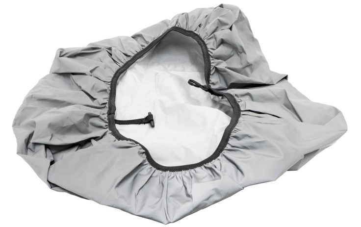 Kuprinės uždangalas nuo lietaus Cube Large grey reflective